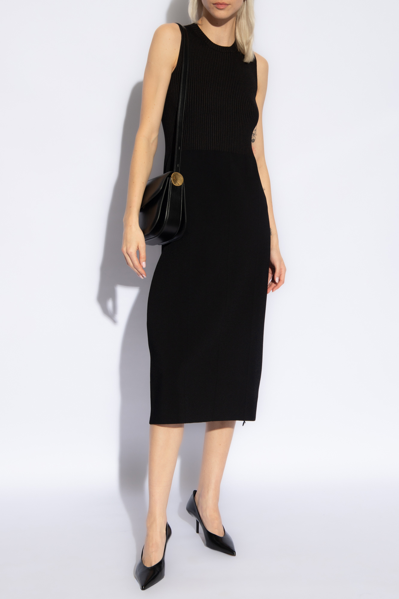 Black Sleeveless dress JIL SANDER - SchaferandweinerShops